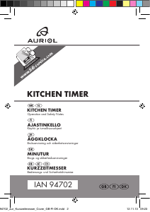 Handleiding Auriol IAN 94702 Kookwekker