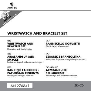 Bedienungsanleitung Auriol IAN 276641 Armbanduhr