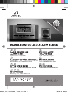 Manual Auriol IAN 96487 Alarm Clock