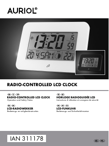 Manual Auriol IAN 311178 Alarm Clock