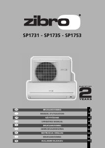 Mode d’emploi Zibro SP 1735 Climatiseur