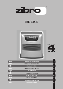 Mode d’emploi Zibro SRE 234 E Chauffage