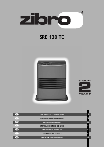 Mode d’emploi Zibro SRE 130 TC Chauffage