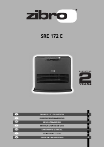Mode d’emploi Zibro SRE 172 E Chauffage