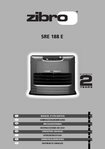 Mode d’emploi Zibro SRE 188E Chauffage