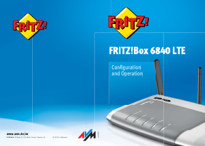Manual Fritz! Box 6840 LTE Router