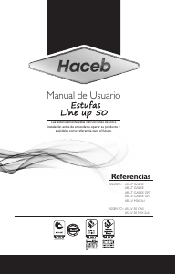 Manual de uso Haceb Assento L V 50 GAS GN NE Cocina
