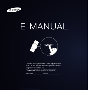 Bruksanvisning Samsung PS51E6505EU LED-TV