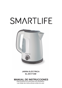 Manual de uso Smartlife SL-EK1714W Hervidor
