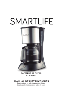 Manual de uso Smartlife SL-CM9402 Máquina de café