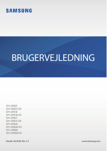Brugsanvisning Samsung SM-G980F/DS Galaxy S20 Mobiltelefon