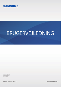 Brugsanvisning Samsung SM-N970F/DS Galaxy Note 10 Mobiltelefon
