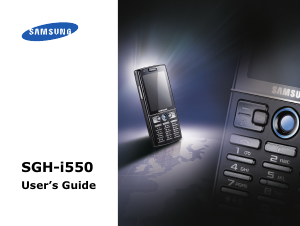 Handleiding Samsung SGH-i550 Mobiele telefoon