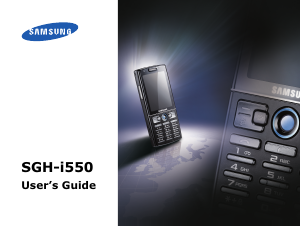 Bruksanvisning Samsung SGH-i550 Mobiltelefon