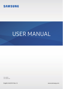 Manual Samsung SM-A805F/DS Galaxy A80 Mobile Phone