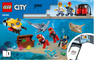 Manual Lego set 60265 City Ocean exploration base