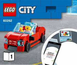 Bedienungsanleitung Lego set 60262 City Passagierflugzeug