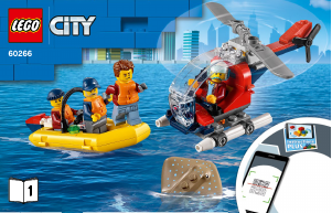 Manual Lego set 60266 City Ocean exploration ship