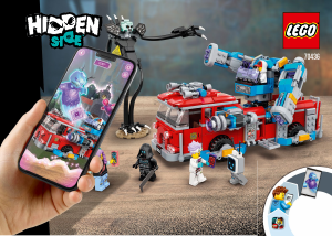 Handleiding Lego set 70436 Hidden Side Spookbrandweerauto 3000