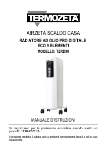 Manuale Termozeta TZRD90 Termoventilatore