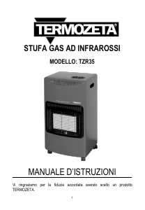 Manuale Termozeta TZR35B Termoventilatore