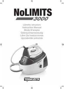 Manuale Termozeta No Limits 3000 Ferro da stiro