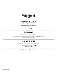 Manual Whirlpool WUW35X24DS Wine Cabinet