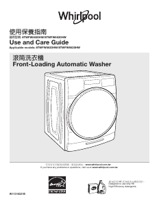 Bruksanvisning Whirlpool WFW6620HW Tvättmaskin