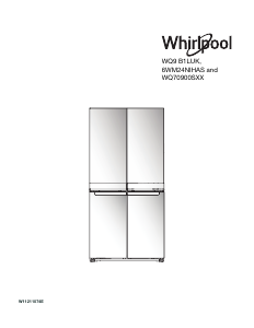 Bruksanvisning Whirlpool WQ70900SXX Kyl-frys