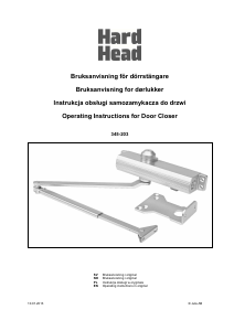 Bruksanvisning Hard Head 345-203 Dørklokke