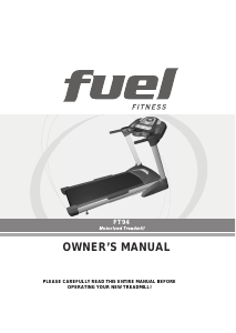 Manual Fuel Fitness FT94 Treadmill