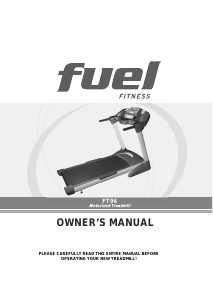 Bruksanvisning Fuel Fitness FT96 Löpband