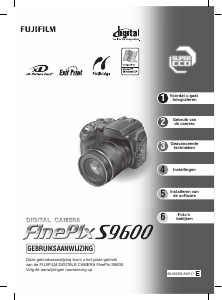 Handleiding Fujifilm FinePix S9600 Digitale camera