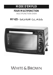 Mode d’emploi White and Brown MF 425 Four