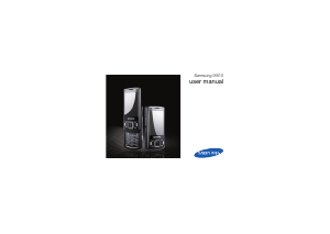 Bruksanvisning Samsung GT-I8510/16 Innov8 Mobiltelefon