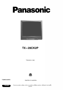 Priručnik Panasonic TX-28CK2P Televizor