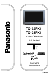 Bruksanvisning Panasonic TX-28PK1 TV