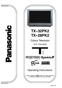Bruksanvisning Panasonic TX-28PK2 TV