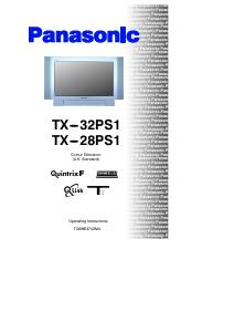 Handleiding Panasonic TX-28PS1 Televisie