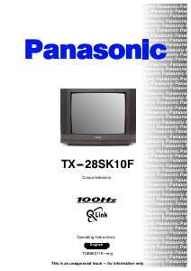 Bruksanvisning Panasonic TX-28SK10F TV