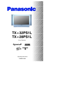 Bruksanvisning Panasonic TX-32PS1L TV