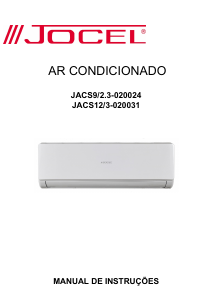 Manual Jocel JACS9/2.3-020024 Ar condicionado