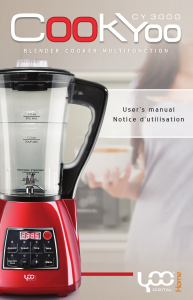 Bruksanvisning YooDigital CookYoo 3000 Blender