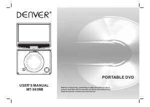 Brugsanvisning Denver MT-983NB DVD afspiller