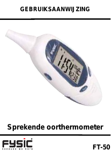 Handleiding Fysic FT-50 Thermometer