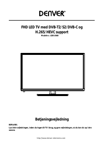 Brugsanvisning Denver LDD-2468 LED TV