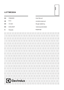 Bruksanvisning Electrolux LUT7ME28X4 Frys