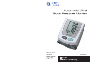 Handleiding Health Plus BPW-101 Bloeddrukmeter