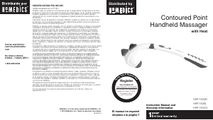 Handleiding Homedics HHP-150 Massageapparaat