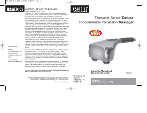 Manual Homedics PA-200H Massage Device